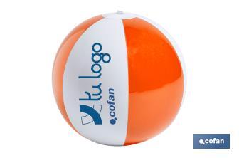 Balón inflable bicolor - Cofan