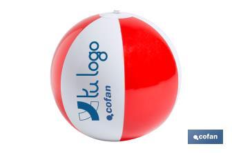 Balón inflable bicolor - Cofan