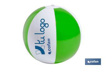 Balón inflable bicolor - Cofan
