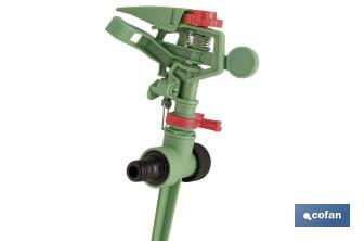 Impact irrigation sprinkler | Polypropylene | Suitable for garden - Cofan