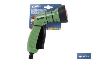 Spray gun | With flow control valve | Suitable for gardens, patios and terraces - Cofan