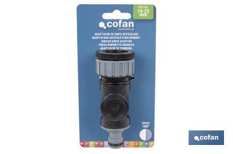 Connecteur flexible pour arrosage - Cofan