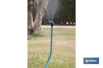 Torre de nebulización de 79 cm de altura con 2 boquillas ajustables | Perfecta para exteriores - Cofan