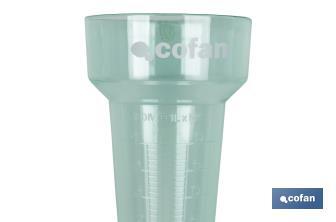 Rain gauge with spike | Capacity: 40l/m2 | Direct reading - Cofan