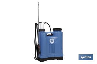 Nebulizzatore a spalla manuale | Capacità: 16 litri | Colore: blu - Cofan