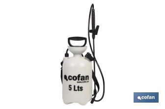 Pressure sprayer | Capacity: 5 litres | Suitable for agricultural sector - Cofan