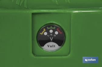 Pulverizador de espalda | Capacidad 16 litros | Eléctrico con doble uso Batería/Manual - Cofan