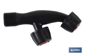 Pulverizador de espalda | Capacidad 16 litros | Eléctrico con doble uso Batería/Manual - Cofan