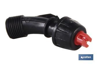 Pulverizador de espalda | Capacidad 16 litros | Eléctrico con doble uso Batería/Manual - Cofan
