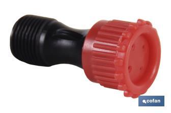 Pulverizador de espalda | Capacidad 16 litros | Eléctrico con doble uso Batería/Manual - Cofan