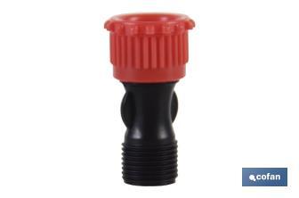 Pulverizador de espalda | Capacidad 16 litros | Eléctrico con doble uso Batería/Manual - Cofan