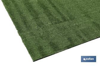 Artificial grass with pile height of 7mm | Lightweight and very easy to install - Cofan