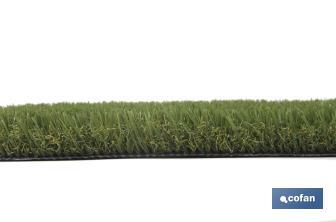 Artificial grass for terrace and garden | Padded, comfortable and resistant model | Ideal for outdoors and swimming pools - Cofan