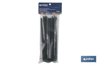 Pack de 10 grapas en "U" para césped artificial - Cofan