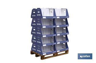 Carton box with separating plate - Cofan