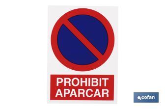 Prohibit aparcar - Cofan