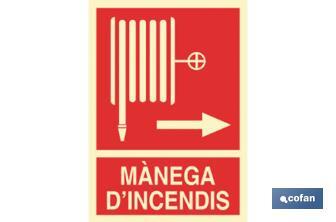 Mànega D'incendis dreta - Cofan