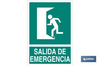 Salida de Emergencia Texto - Cofan