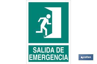 Salida de Emergencia Texto - Cofan