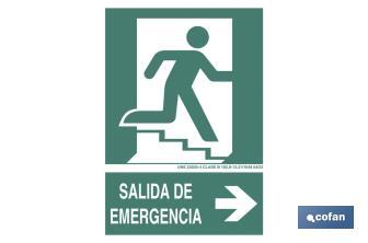 Salida de Emergencia Texto - Cofan