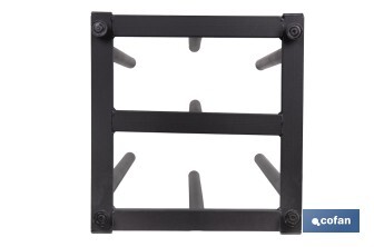 Vertical display stand for 7 oilcloth rolls | Sturdy metal construction | Efficient organisation - Cofan