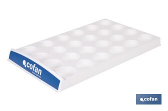 Expositor para 24 cartuchos de silicona | Ofrece una presentación ordenada y profesional de los cartuchos de silicona - Cofan