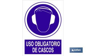 Uso obrigatório de capacete - Cofan