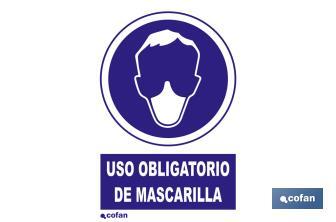 Uso obligatorio de mascarilla - Cofan