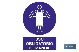 Uso obligatorio de mandil - Cofan