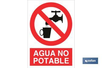 Agua no potable - Cofan