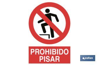 Prohibido pisar - Cofan