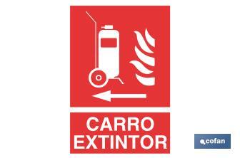 Carro Extintor izquierda - Cofan