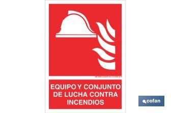 Equipo y conjunto de lucha contra incendios - Cofan