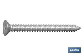 Vis DIN 7982 INOX A2 - Cofan