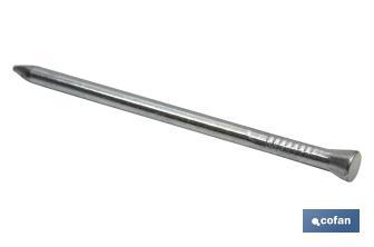 Steel tip, Conic head "Zinc plated" - Cofan