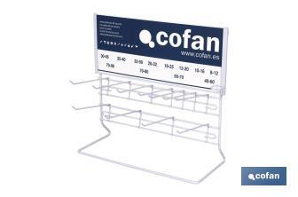 Hose clamp Display Stand - Cofan