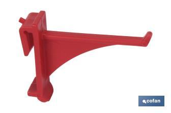 Set de 12 accesorios para panel de herramientas de PP| Fabricado en polipropileno resistente - Cofan