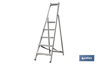 Reinforced ladder EN 131 - Cofan