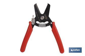 Tie cutting pliers | Size: 150mm | Material: steel - Cofan