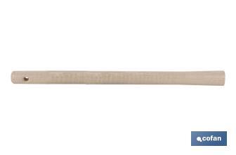 Manico di legno per zappa doppia | Manico leggero e confortevole al tatto | Dimensioni: 390 mm di lunghezza - Cofan