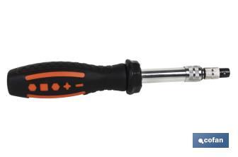 Flexible shaft ratchet screwdriver - Cofan