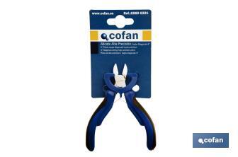 Alicate mini corte diagonal 4” - Cofan