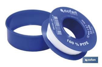 Rolo PTFE de 12mm x 0,10mm - Cofan