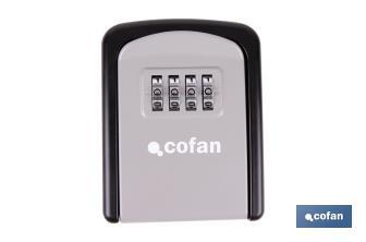 Cassetta di sicurezza per chiavi | Combinazione a 4 cifre modificabile - Cofan