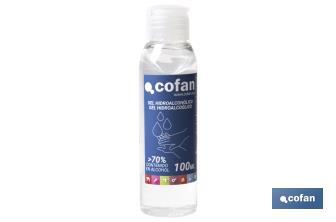 Hand sanitiser gel | Pack of 35 pieces | More than 70% alcohol content - Cofan