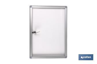 Magnetic whiteboard cabinet - Cofan