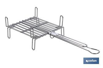 Rotating grill baskets "Stainless steel" - Cofan