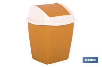 Yellow swing top bin - Cofan