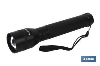 Aluminium torch, ZOOM Led, 4 x 22cm - Cofan