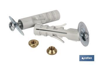 Nylon plug with screw - Cofan